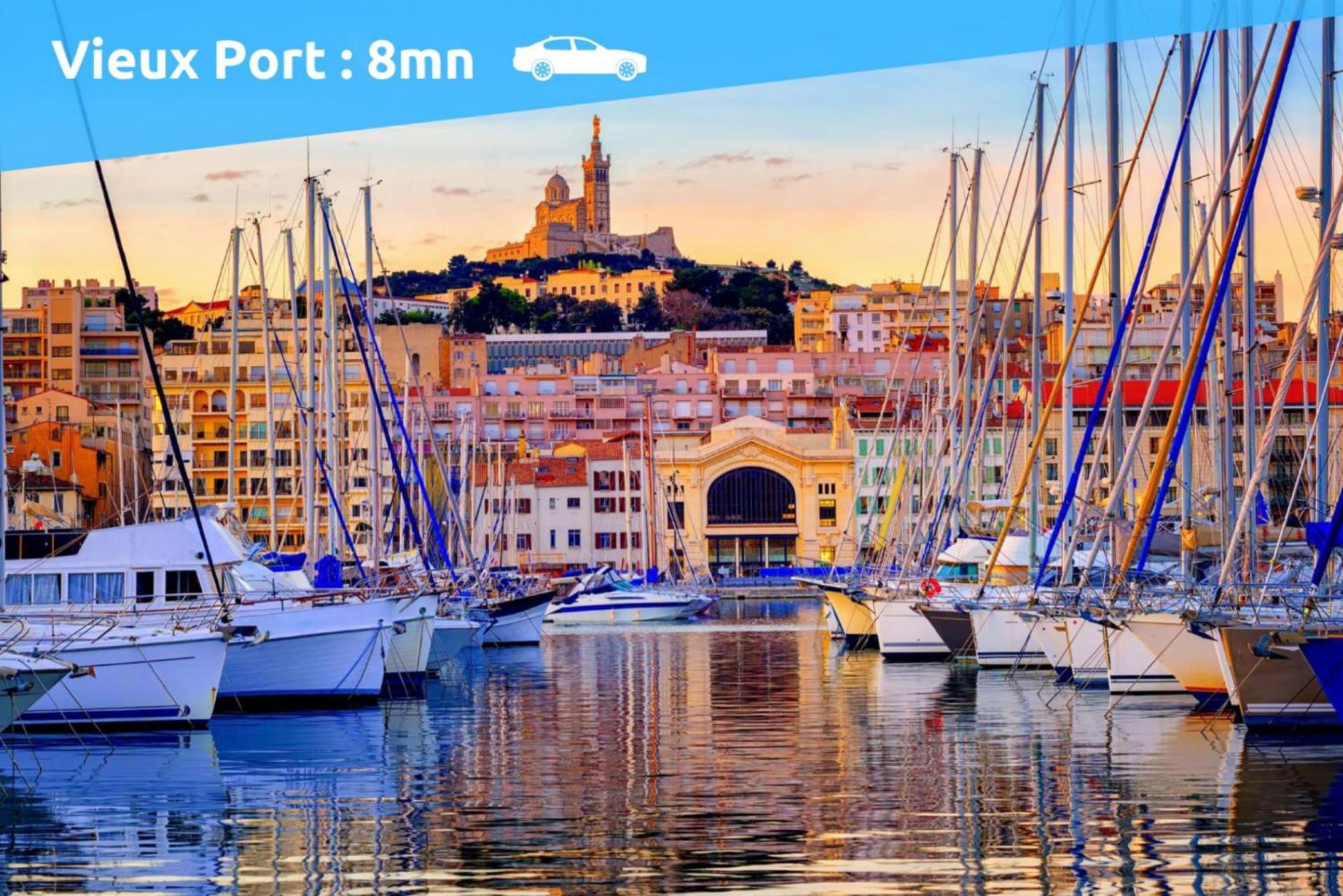 Ferienwohnung Roucas - Sud Passion - Calme - Fibre Marseilles Exterior foto